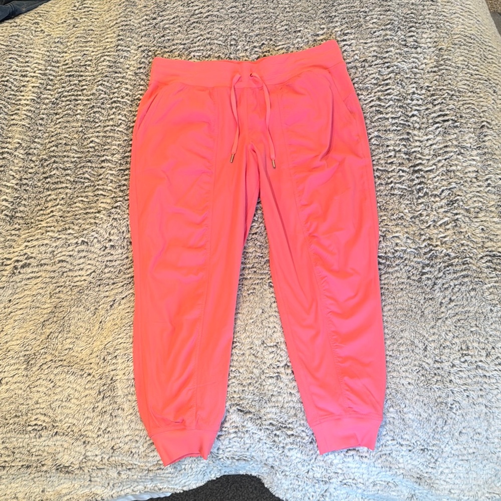 lululemon athletica Coral/Pink Track Jogger Pants